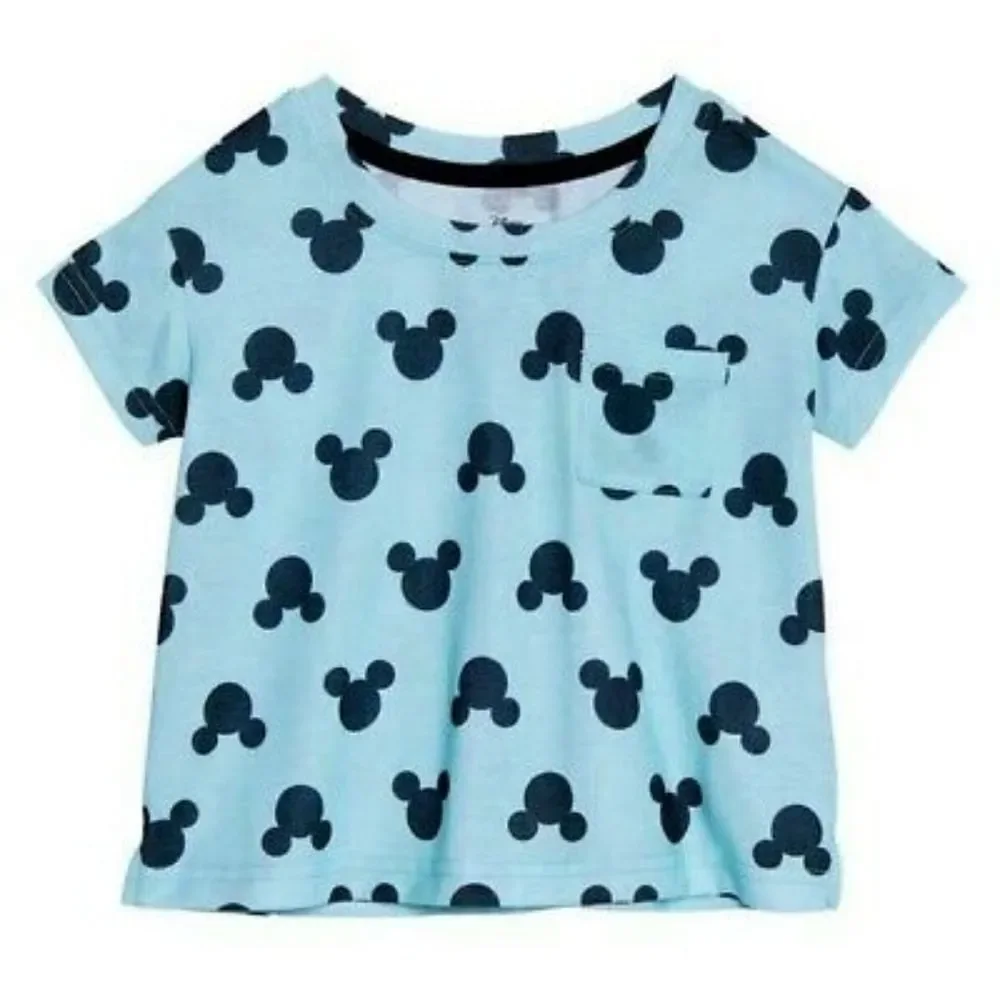 Disney kids 2-piece PJ Shorts Set, Mickey Mouse, Blue